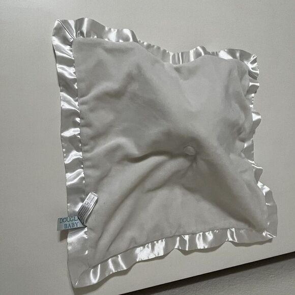 Douglas Baby Lil' Snugglers Security Blanket Yellow Doll Bear Bees Lovey Satin - Picture 11 of 12